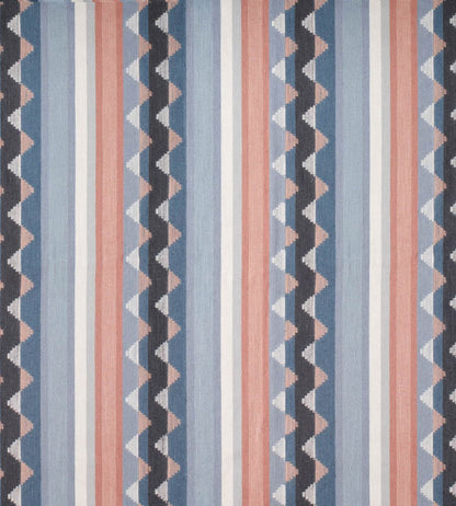 Lutley Stripe Fabric by Sanderson Porcelain/Blossom