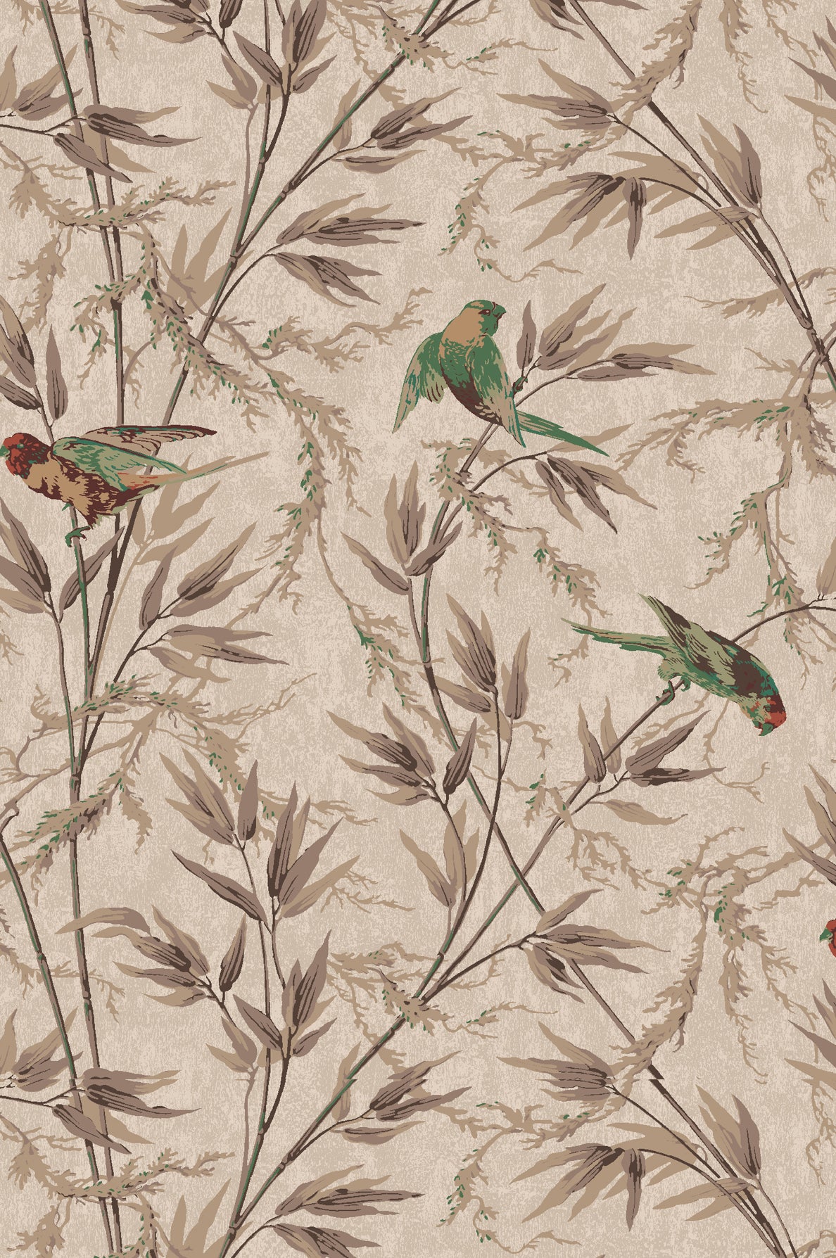 Great Ormond St wallpaper by Little Greene in Cappuccino