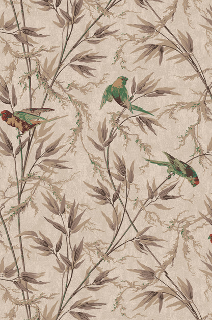 Great Ormond St wallpaper by Little Greene in Cappuccino