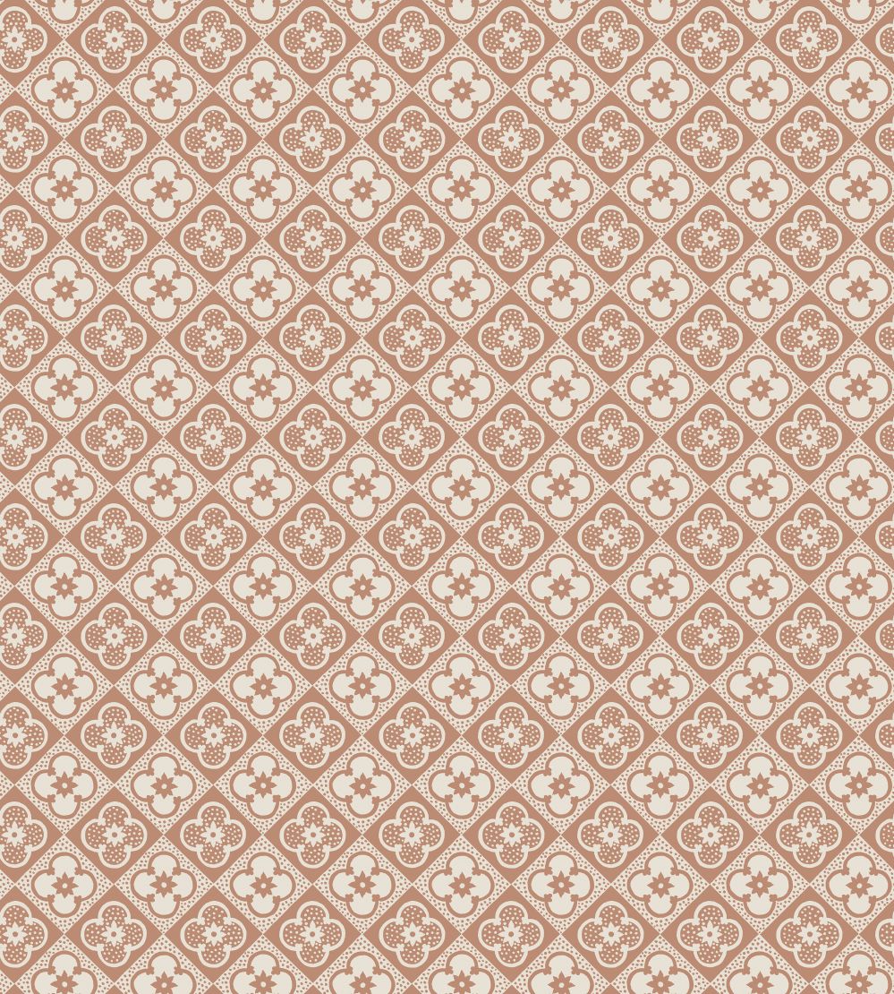 Lyckan Wallpaper by Sandberg Copper