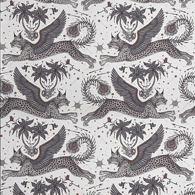 Lynx Satin Nude fabric by Clarke & Clarke