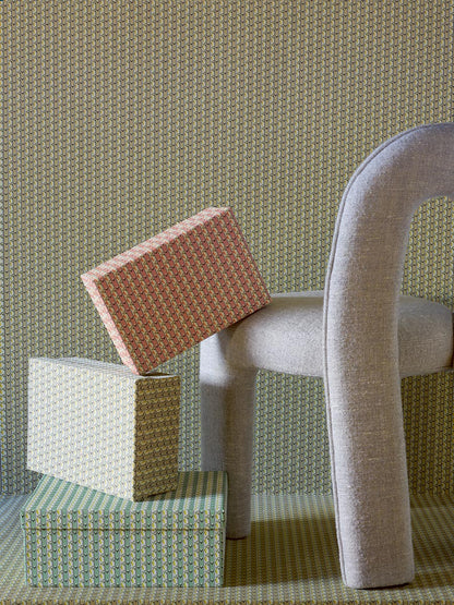 Lys Wallpaper by Pierre Frey shown in a room setting (view 1)