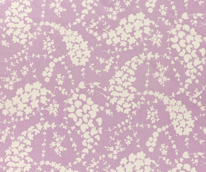 Lysette Reverse Lavender on Light Tint fabric by China Seas