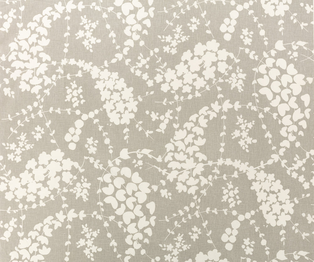 Lysette Reverse Gray on Light Tint fabric by China Seas
