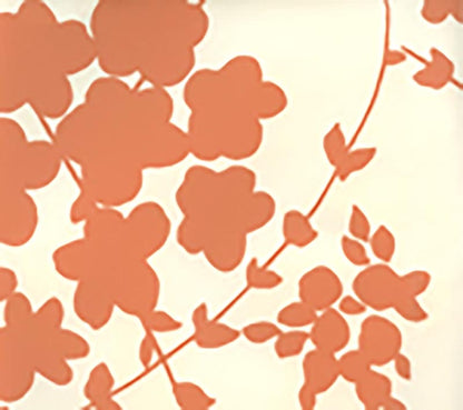 Lysette Orange wallpaper by China Seas