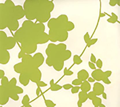 Lysette Chartreuse wallpaper by China Seas