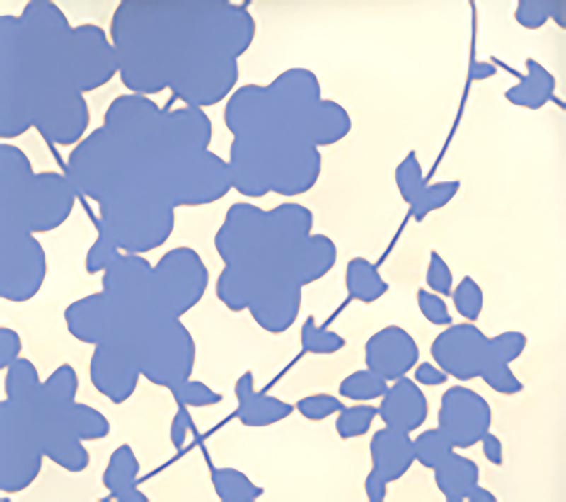Lysette French Blue wallpaper by China Seas