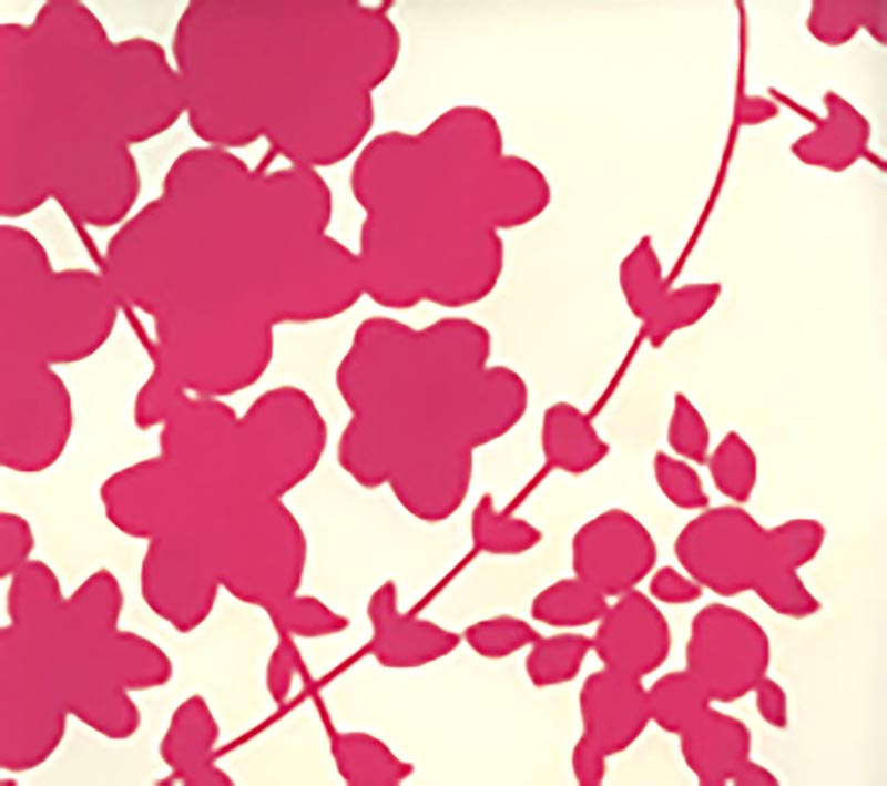 Lysette Magenta wallpaper by China Seas