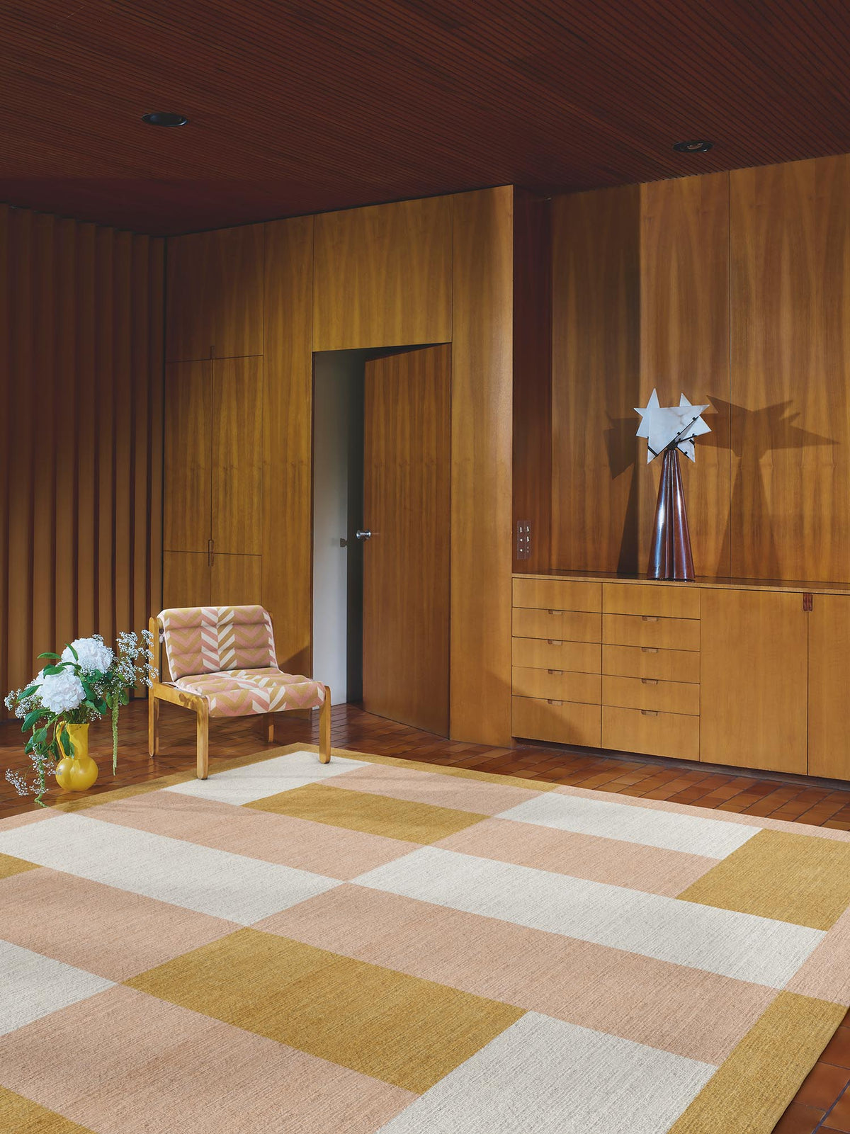 Mableton Rug by Pierre Frey shown in a room setting (view 1)