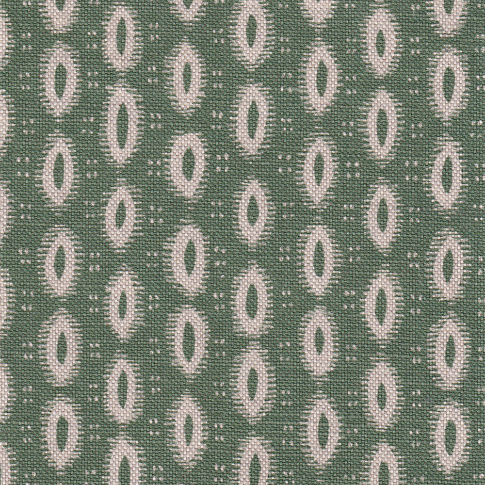Macita Linen Fabric by Nile & York in Racing Green