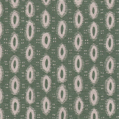 Macita Linen Fabric by Nile & York in Racing Green