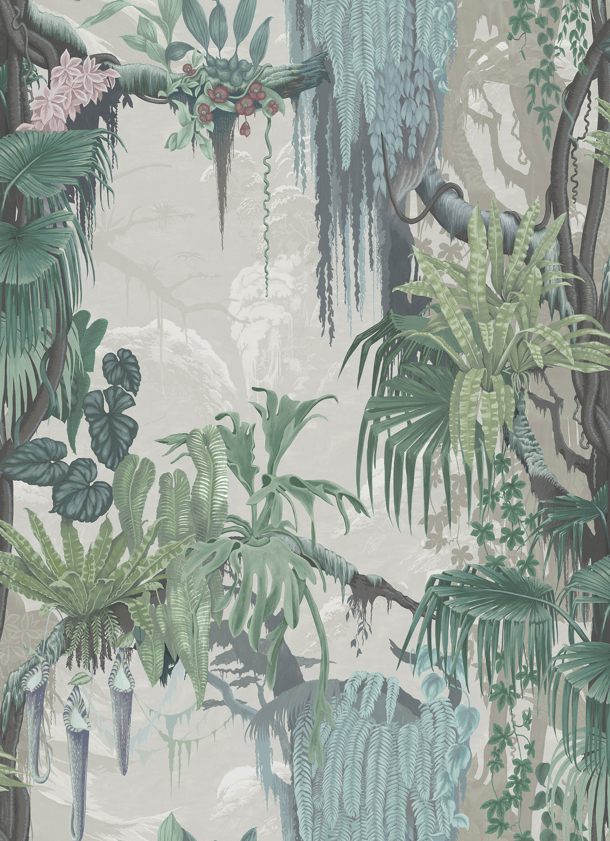 Madagascar Pearl wallpaper by Rebel Walls