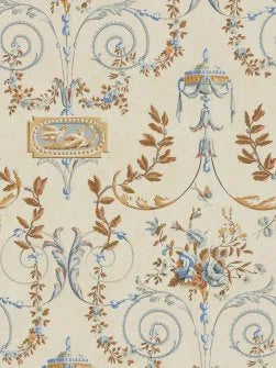 Madame Tallien Wallpaper by Le Manach in Beige (LP101001)