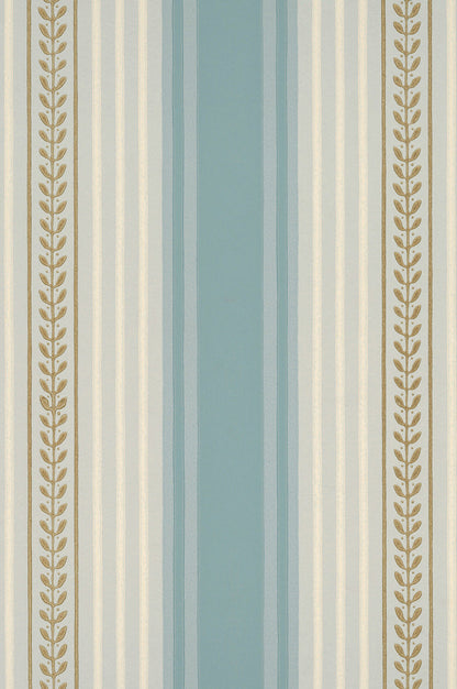 Maddox St wallpaper by Little Greene in Blue Dusk