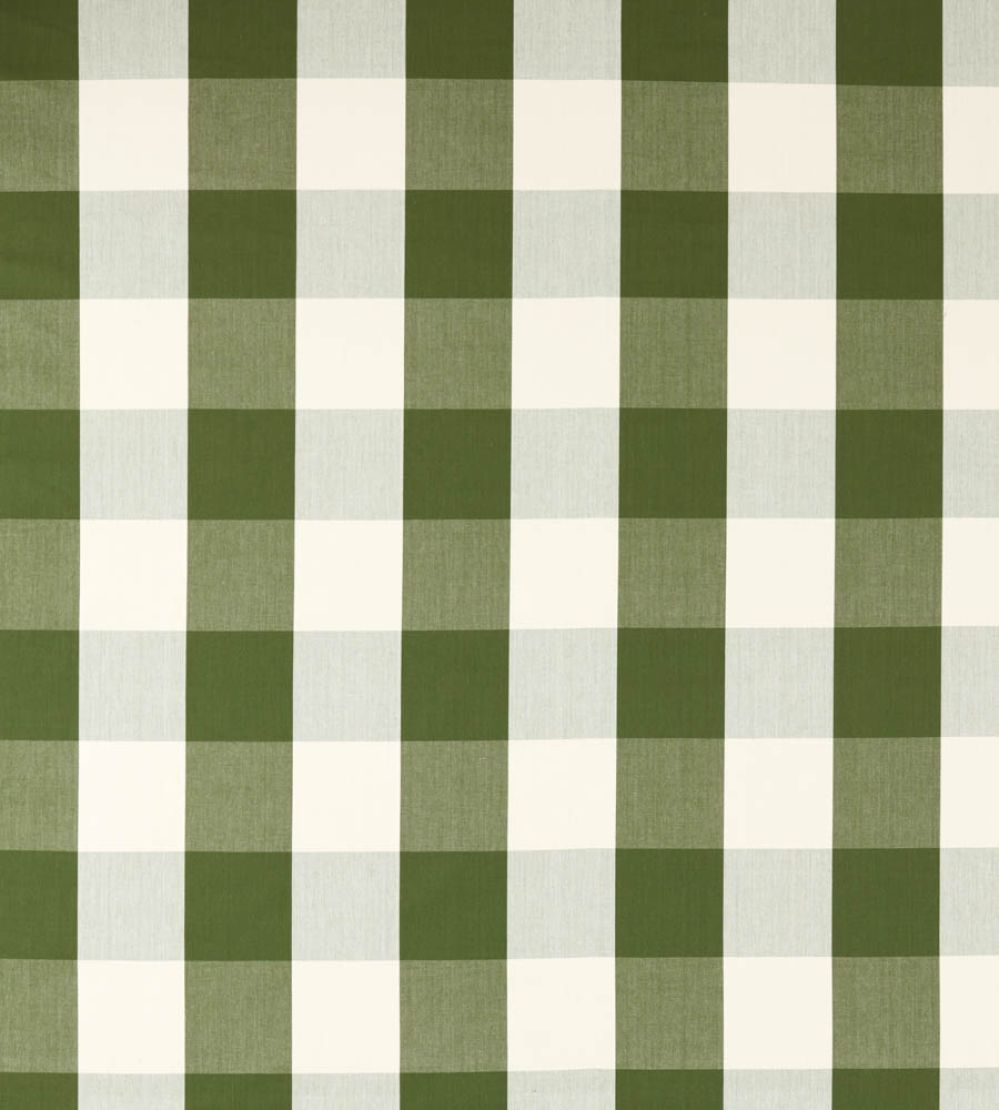 Madras Check Fabric by Sanderson Avocado