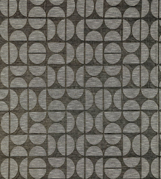 Magnus Fabric by Clarke & Clarke Charcoal