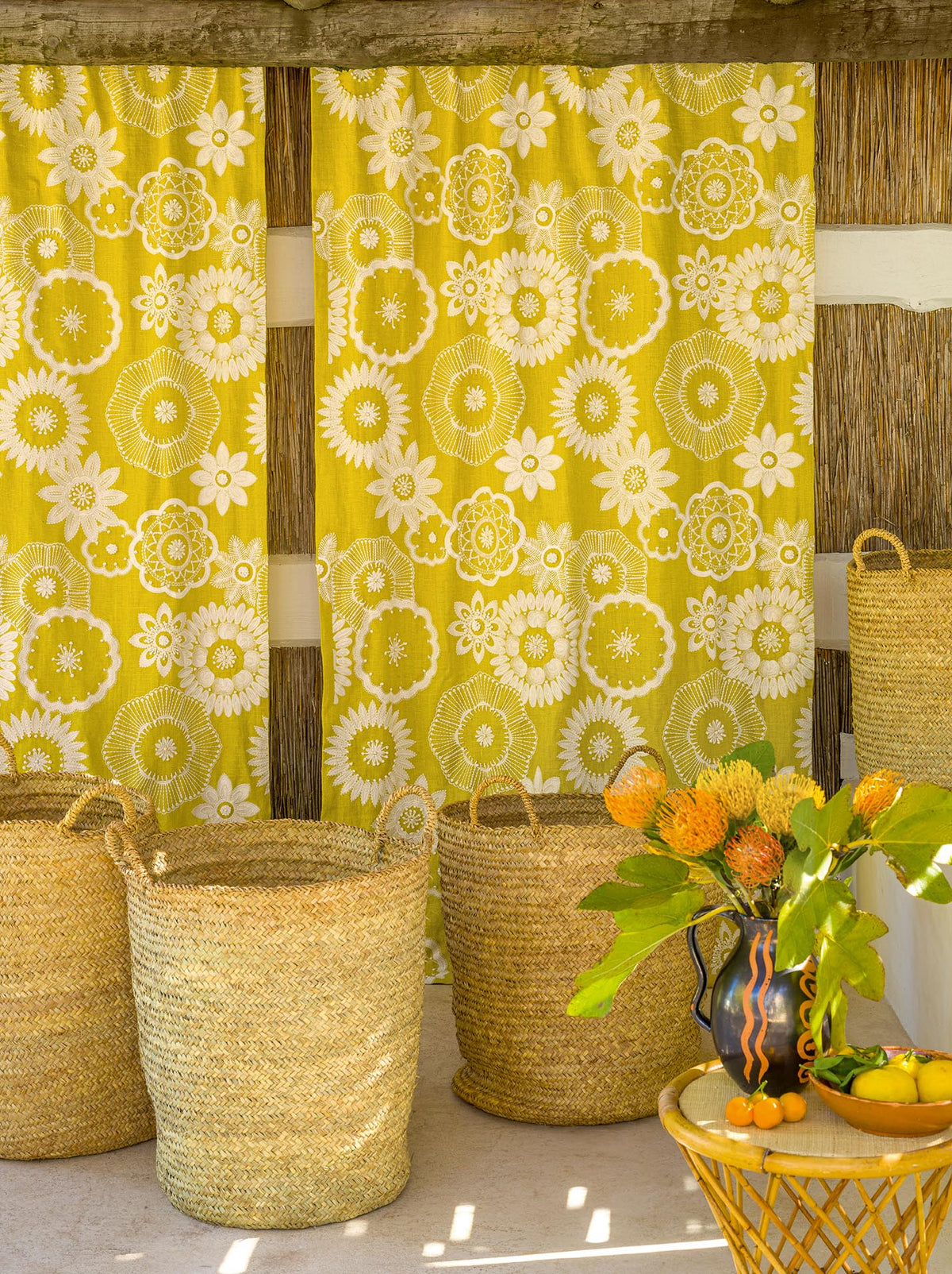 Mahana Fabric by Pierre Frey shown in a room setting (view 1)
