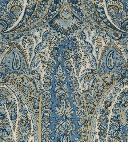 Mahara Fabric by Travers Blue