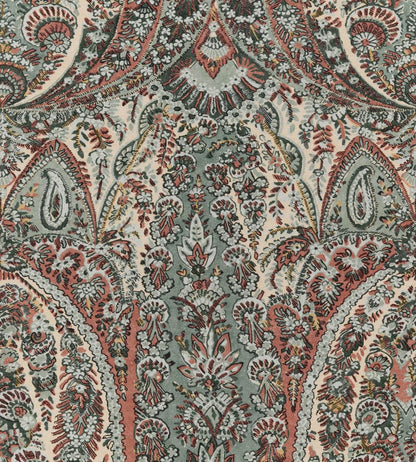 Mahara Fabric by Travers Red/Blue