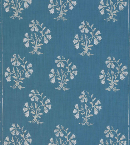 Maharani Block Print Fabric by Barneby Gates Jaipur Blue