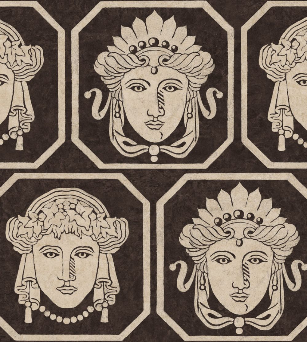 Maiorum Wallpaper by Coordonne Coal