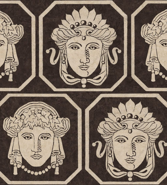 Maiorum Wallpaper by Coordonne Coal