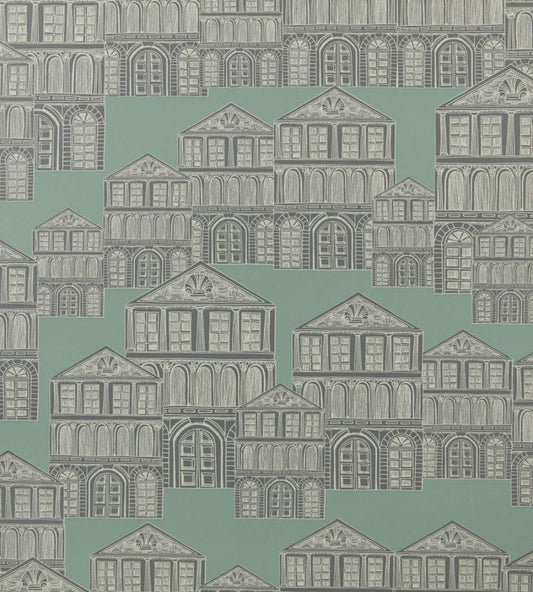 Maison Wallpaper by 1838 Wallcoverings Neo Mint