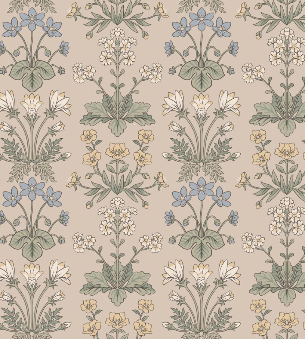 Maj Wallpaper by Sandberg Clay