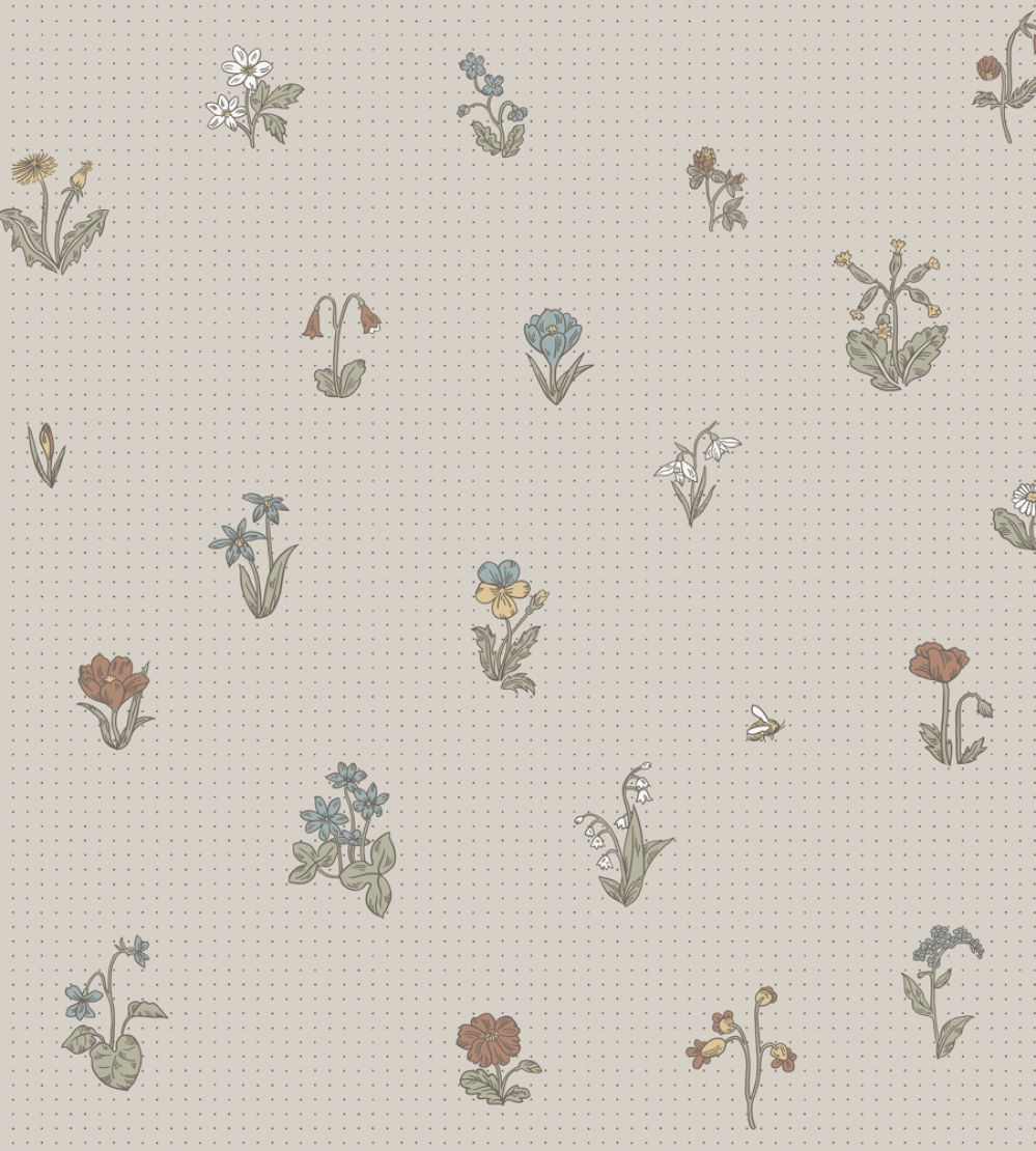 Maja Wallpaper by Sandberg Clay