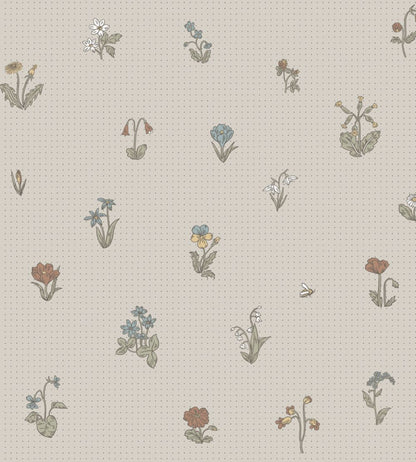 Maja Wallpaper by Sandberg Clay