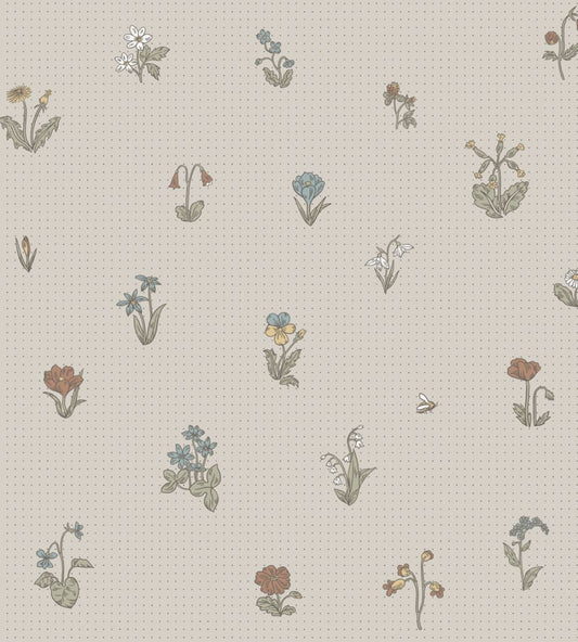 Maja Wallpaper by Sandberg Clay