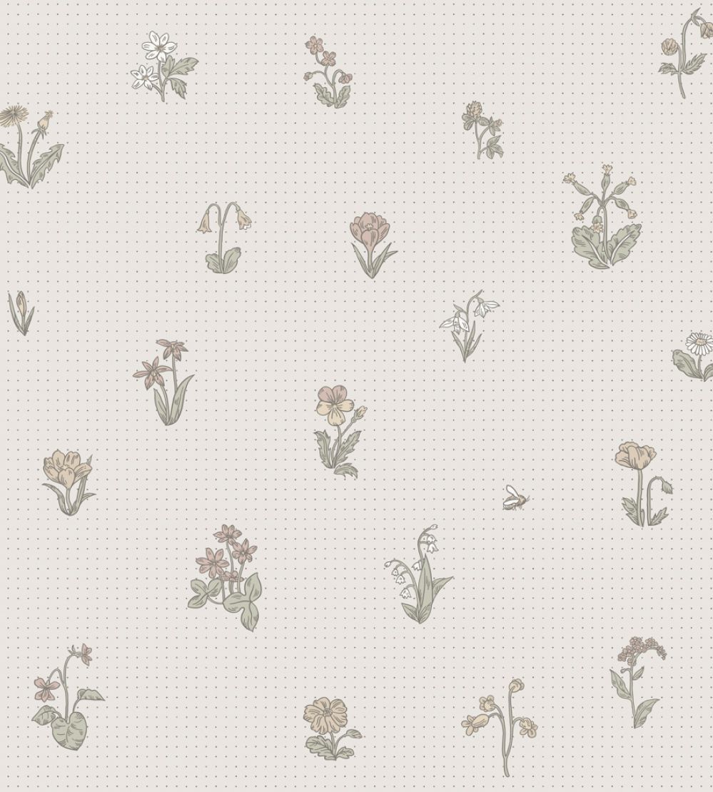 Maja Wallpaper by Sandberg Pastel