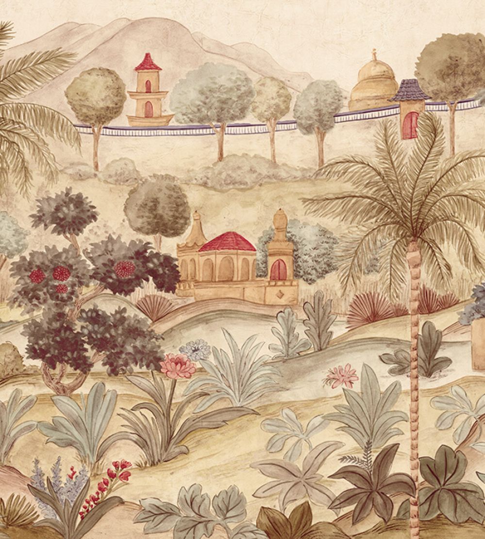 Majestic Garden Mural by Eijffinger Sienna