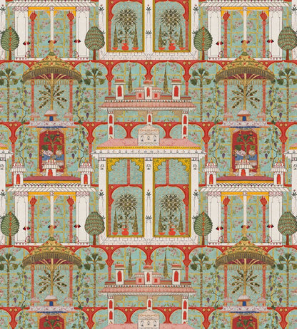 Majorelle Garden Wallpaper by MINDTHEGAP Agate