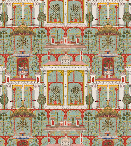 Majorelle Garden Wallpaper by MINDTHEGAP Agate