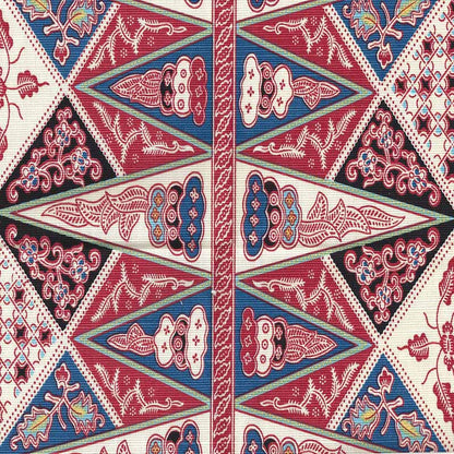 Malay Stripe Watermelon on Tint fabric by China Seas