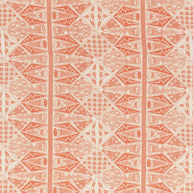Malay Stripe One Color New Shrimp fabric by China Seas
