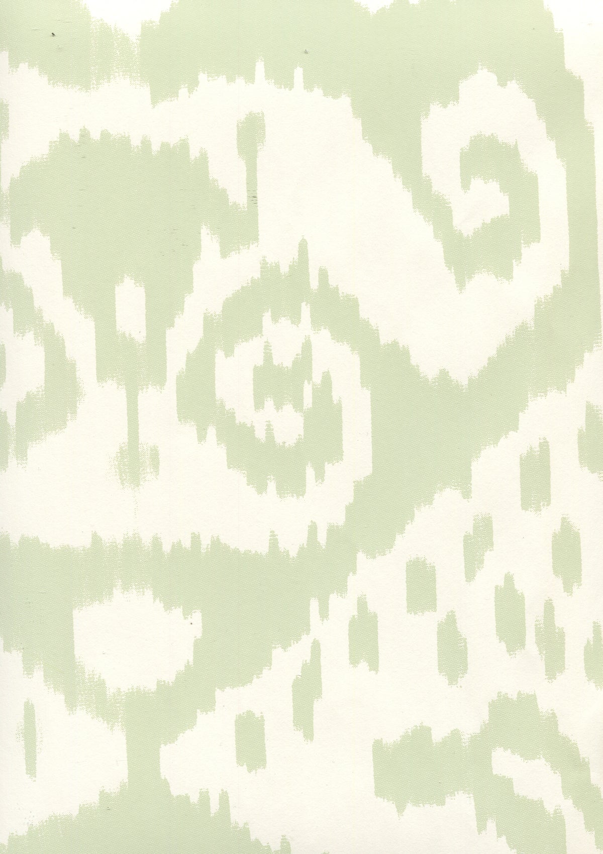 Malaya Celadon on Almost White wallpaper by Quadrille