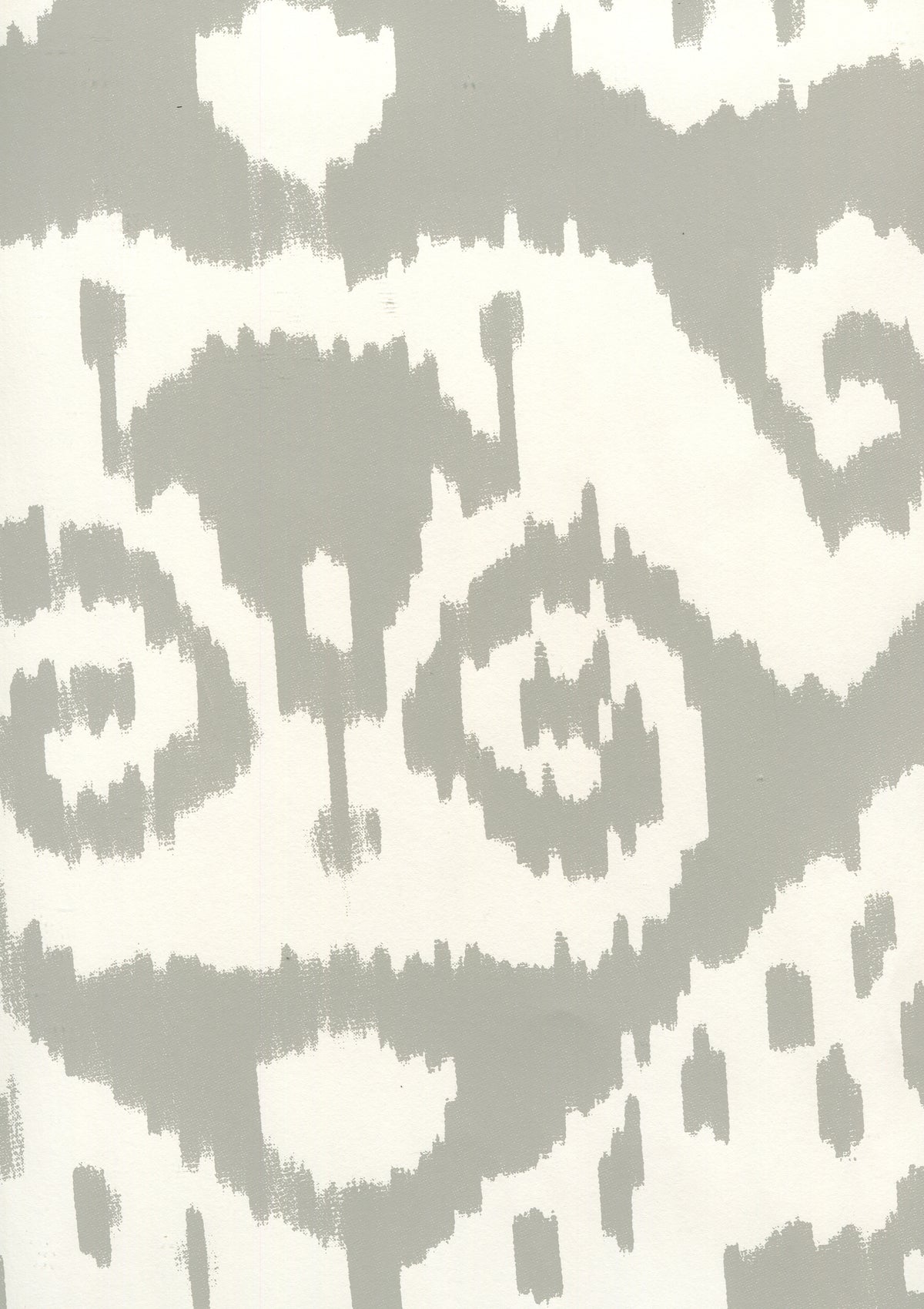 Malaya Grey on Almost White wallpaper by Quadrille