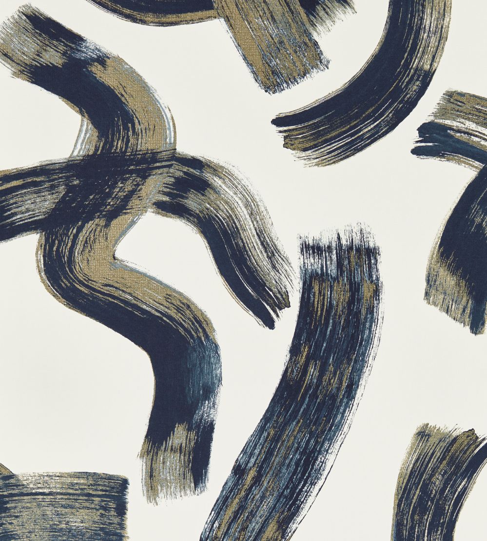 Malevich Wallpaper by Clarke & Clarke Ink