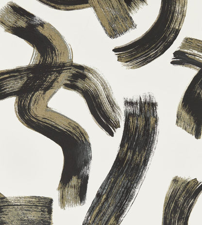 Malevich Wallpaper by Clarke & Clarke Noir