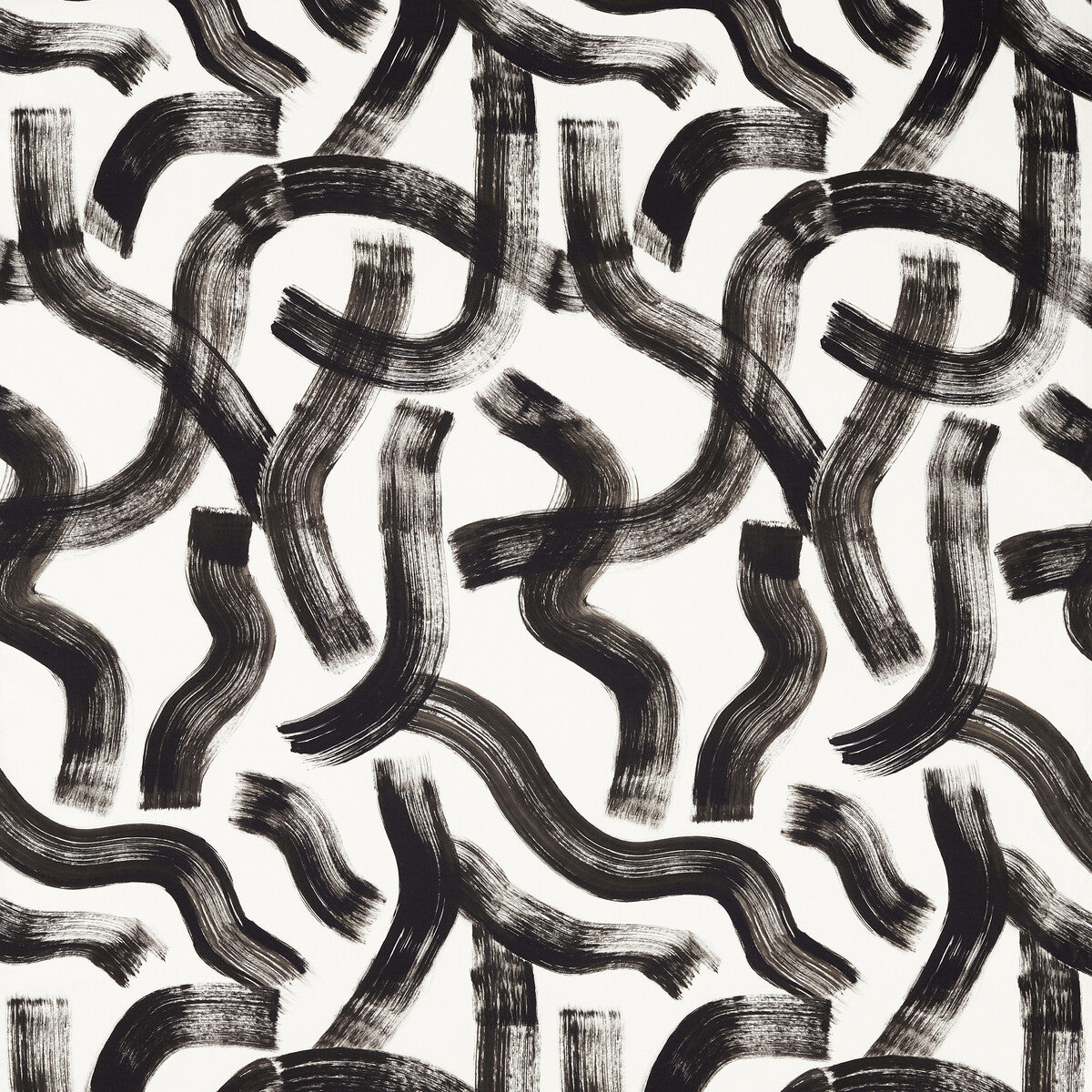 Malevich Noir fabric by Clarke & Clarke