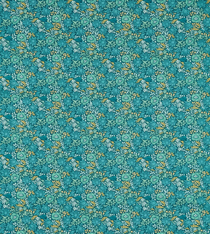 Mallow Fabric by Clarke & Clarke Teal
