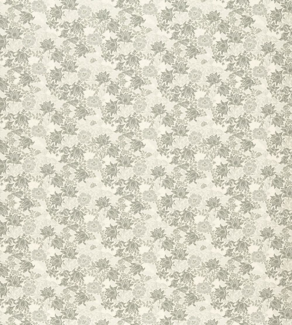 Mallow Jacquard Fabric by Clarke & Clarke Dove/Slate