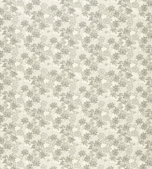 Mallow Jacquard Fabric by Clarke & Clarke Dove/Slate