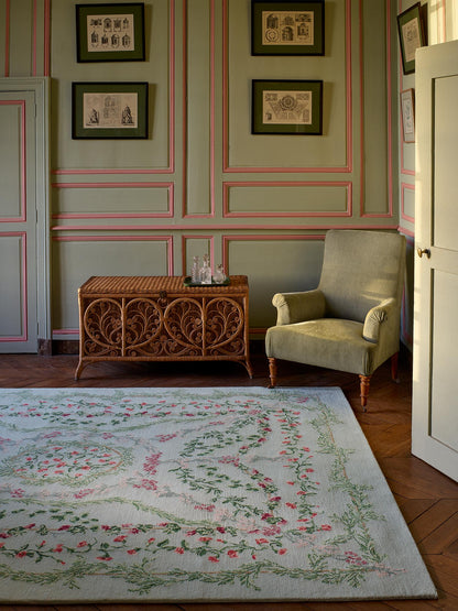 Malmaison Rug by Braquenié shown in a room setting (view 1)