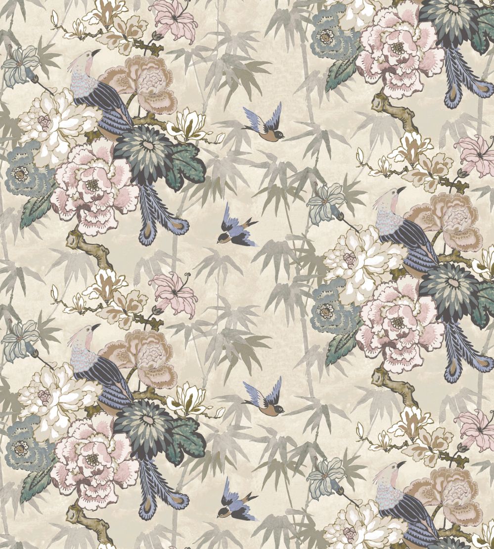 Maluku Fabric by Arley House Chintz