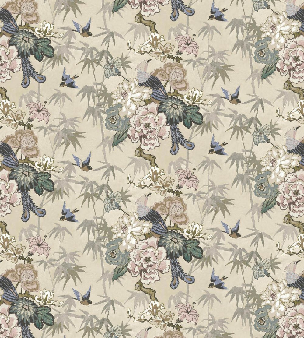 Maluku Wallpaper by Arley House Chintz