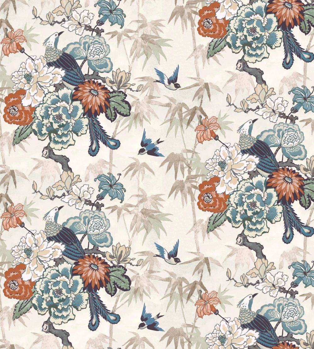 Maluku Fabric by Arley House Mocha