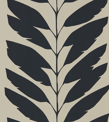 Malva Wallpaper by Scion Liquorice